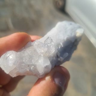 Minerali Collezione Quarzo Biterminato Ialino