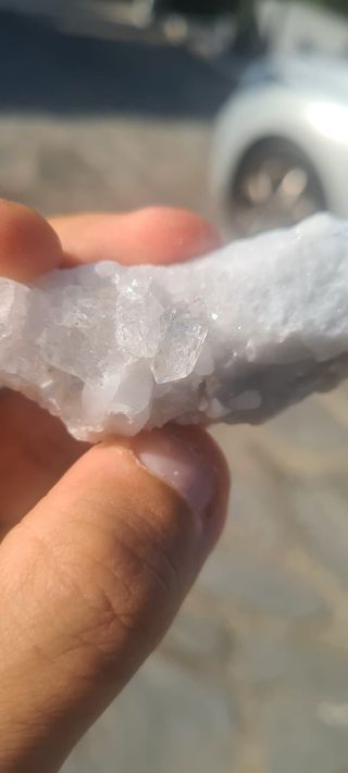 Minerali Collezione Quarzo Biterminato Ialino