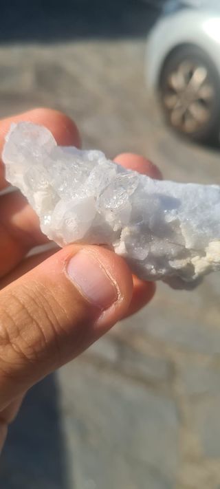 Minerali Collezione Quarzo Biterminato Ialino