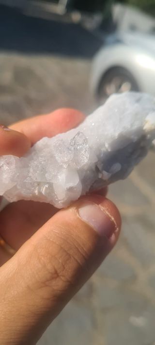 Minerali Collezione Quarzo Biterminato Ialino