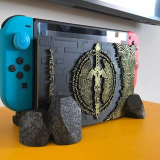 Carcasa nintendo switch dock zelda