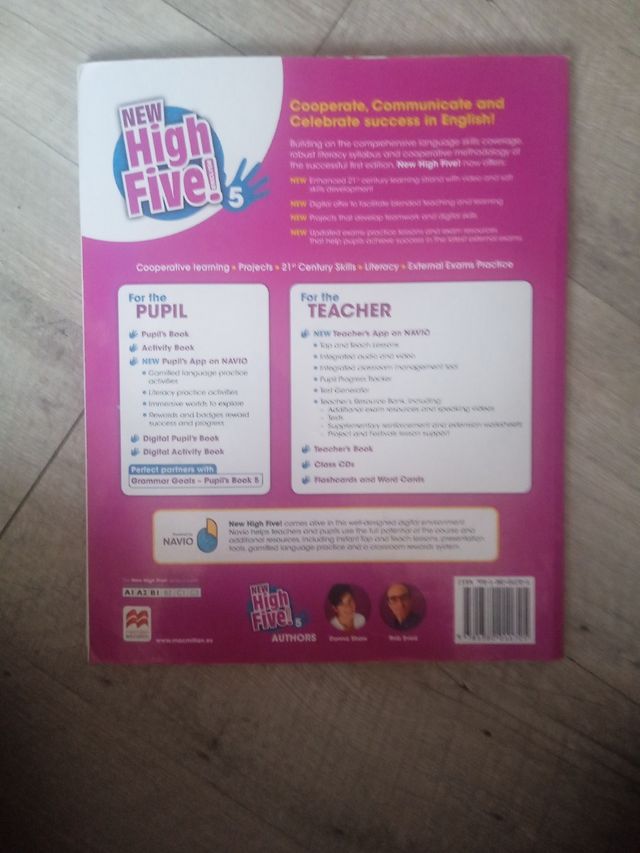 NEW HIGH FIVE 5 de primaria inglés