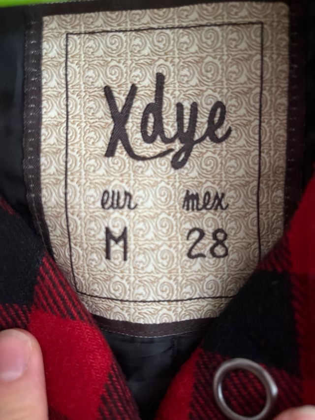 Cazadora biker cuadros