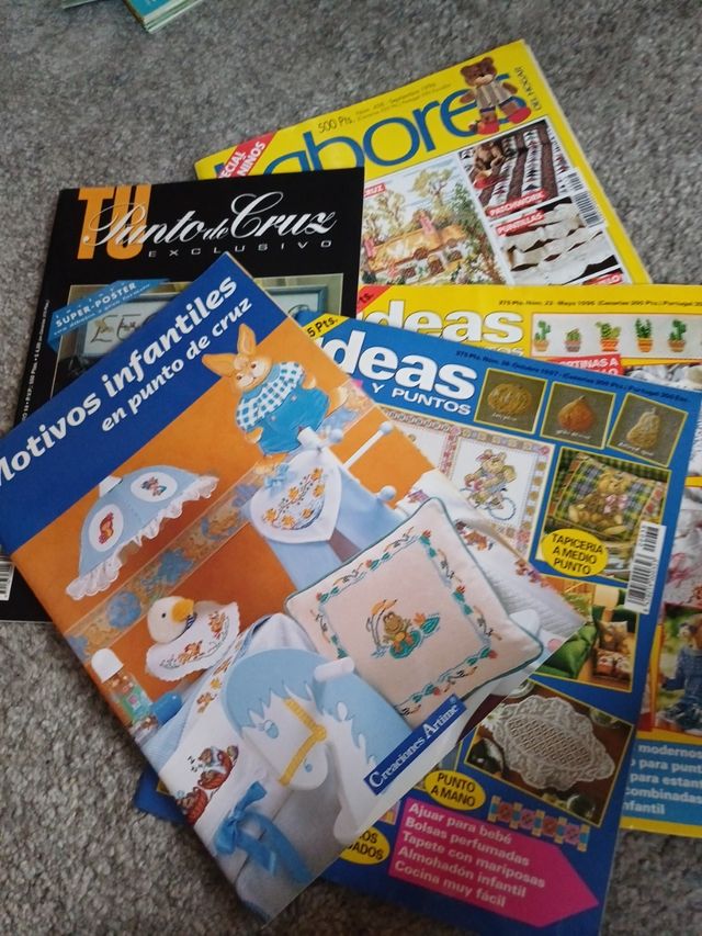 Revistas de punto de cruz
