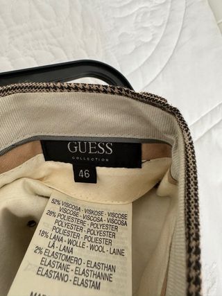 Pantalón cuadros Guess Y2K