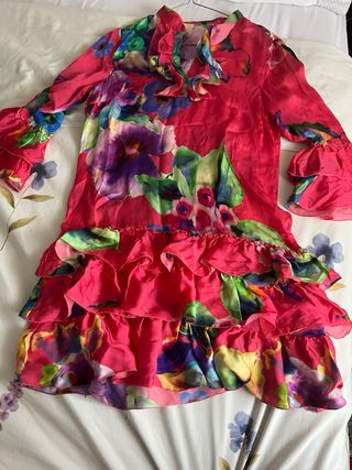 Vestido con volantes