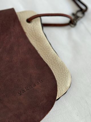 Cartera bolso piel