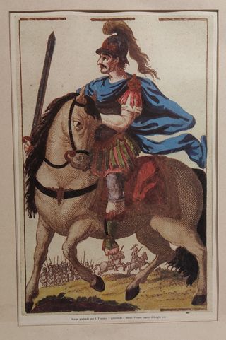 #104 Cuadros grabados naipes antiguos