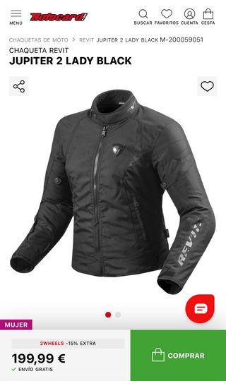 Chaqueta Moto REVIT JUPITER 2 LADY T40