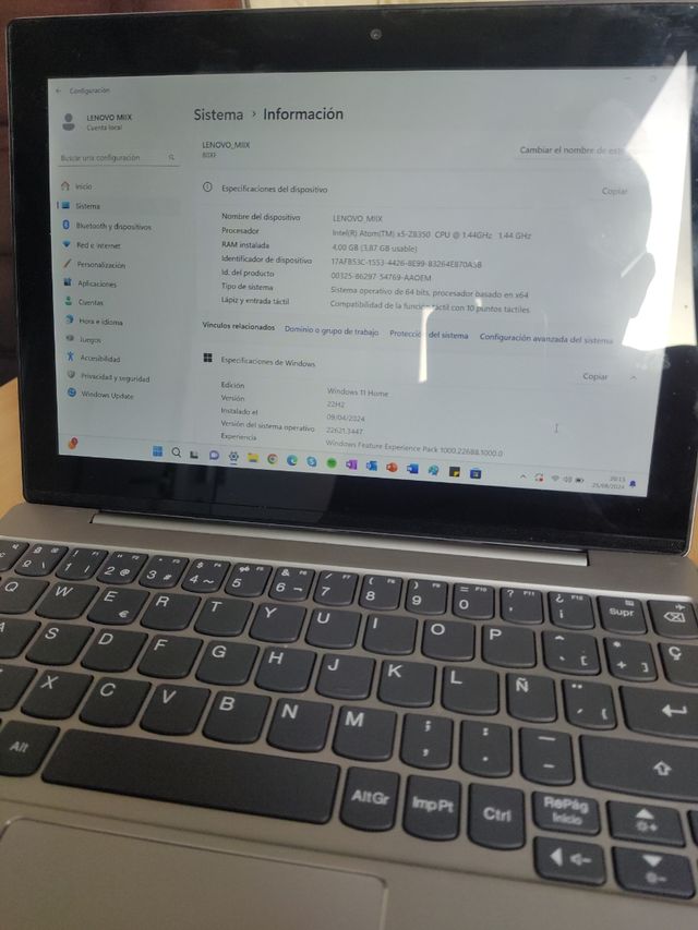 LENOVO MIIX TABLET-PORTATIL 320