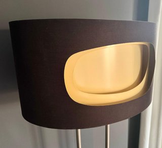 Lampara pie de salón