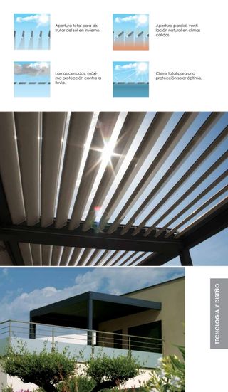 TOLDOS. PÉRGOLAS. CORTINAS DE CRISTAL