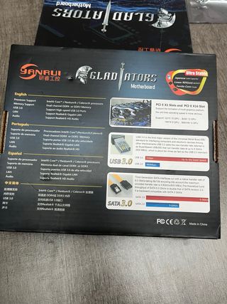 Placa base Gladiators