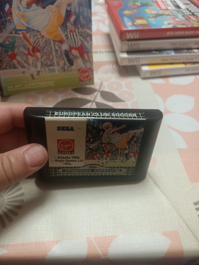 European club soccer mega drive