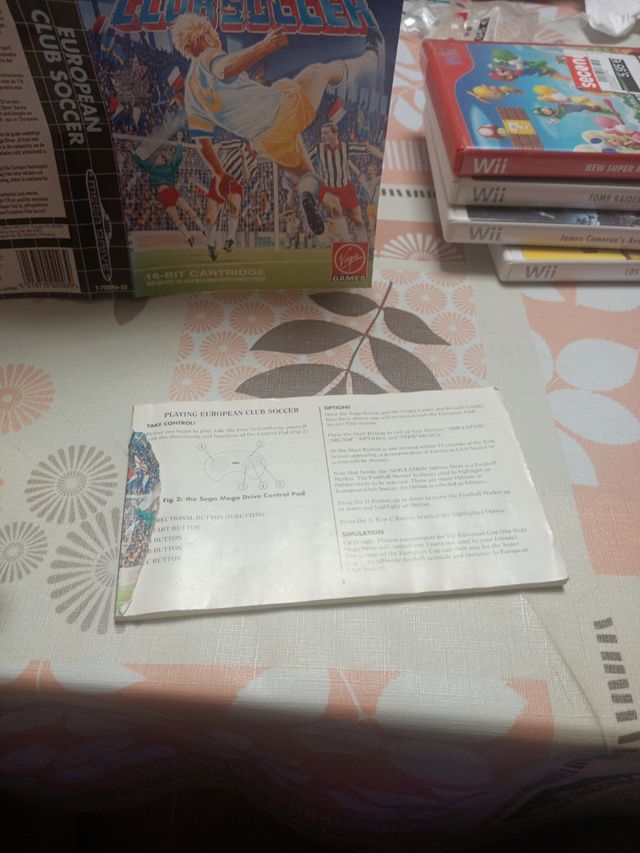 European club soccer mega drive