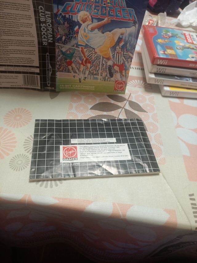 European club soccer mega drive