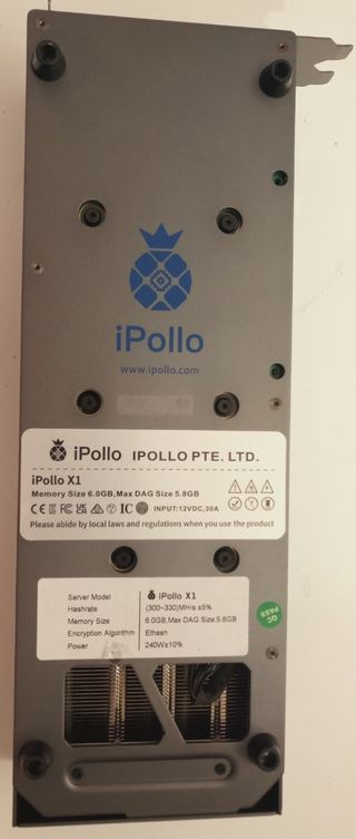 iPollo X1 ETHash minero
