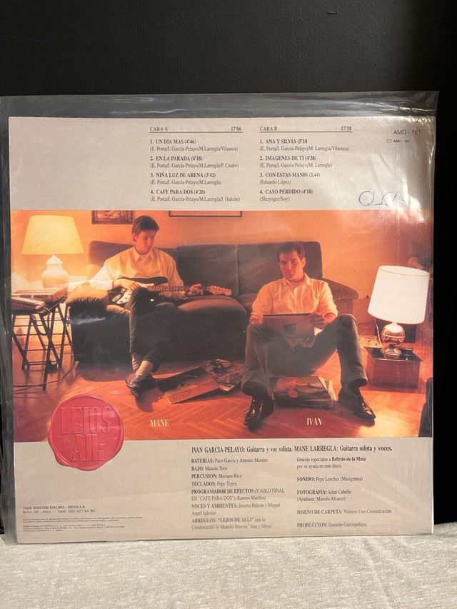 Lejos de Allí - Lejos de Allí (LP 1989)