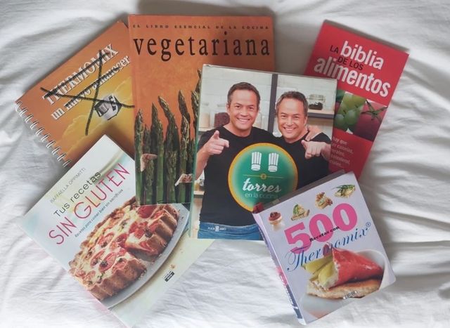 Lote libros cocina. Termomix. Sin gluten