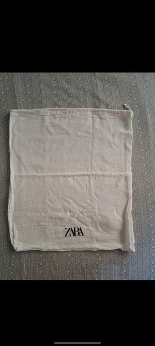 Bolsa tela de Zara
