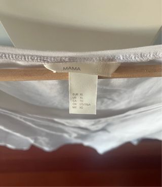 Lote de dos camisetas premamá y lactancia