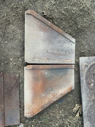 Chimenea de hierro fundido