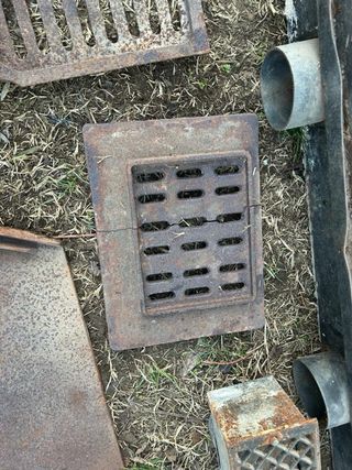 Chimenea de hierro fundido