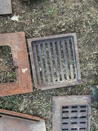 Chimenea de hierro fundido