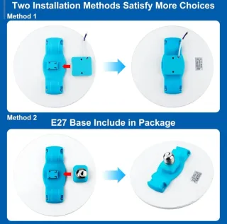 Plafoniera Soffitto LED 30W a colori Createstar