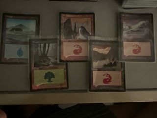 MTG Magic tierra foil Séptima edición