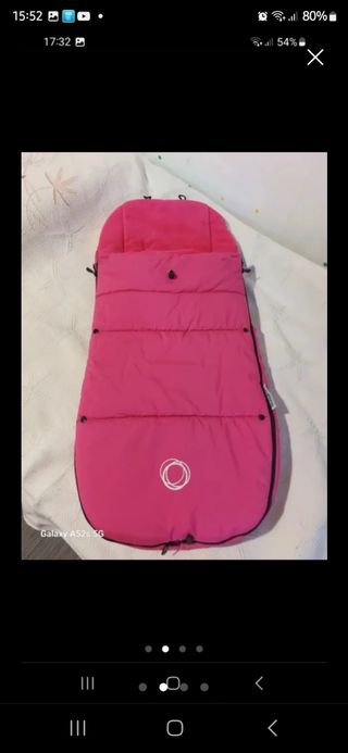 Saco invierno bugaboo Camaleón rojo