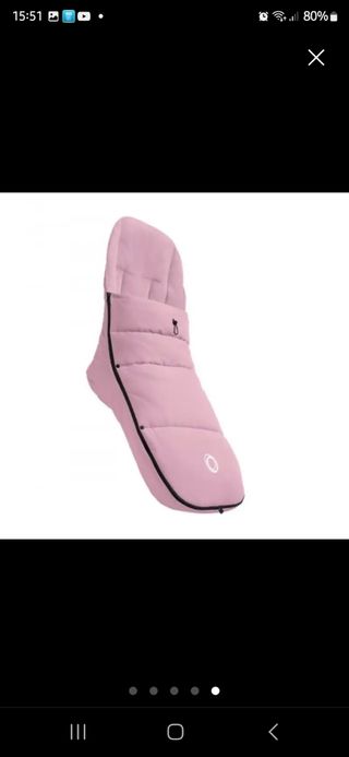 Saco invierno Bugaboo Camaleón rosa