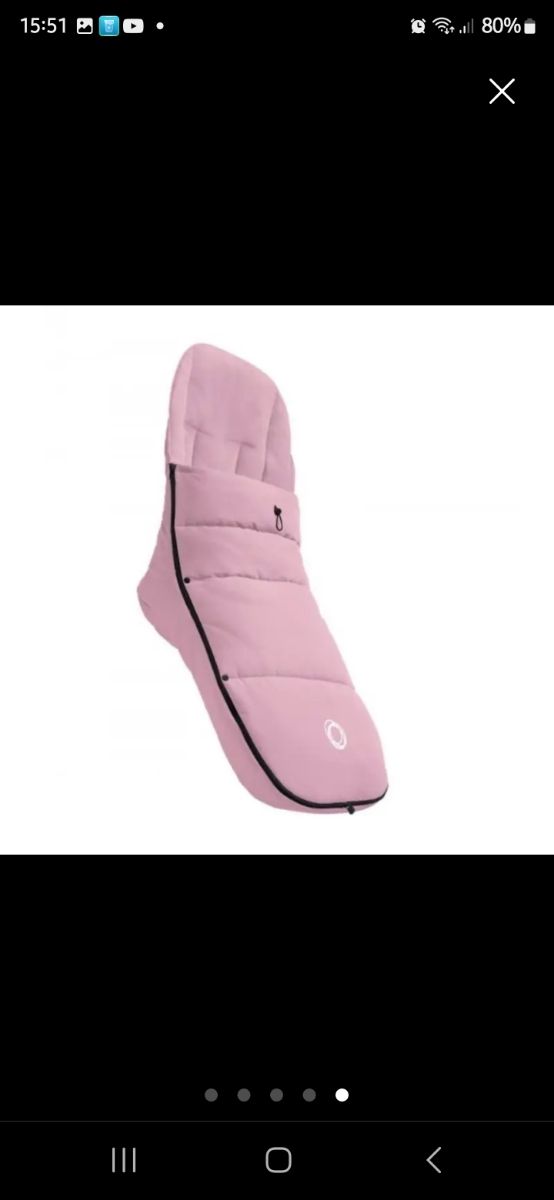 Saco invierno Bugaboo Camaleón rosa