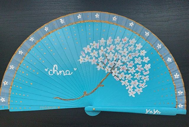 ABANICOS BIZNAGA MALAGUEÑA