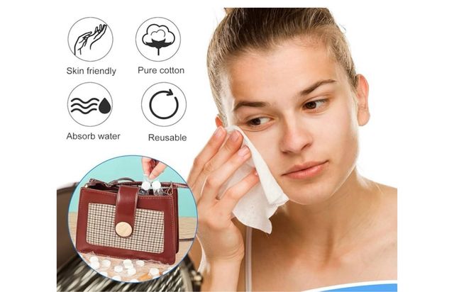 Toallita de cara comprimida x15