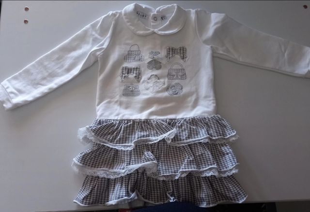 Vestito neonata caldo cotone