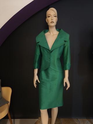 Falda Chaqueta de Seda 