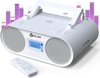 Reproductor CD portátil con Radio FM y batería R.