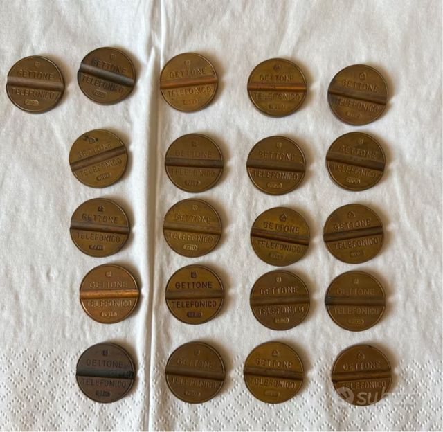 Gettoni telefonici vintage