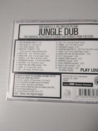 CD de BOB MARLEY  (JUNGLE DUB)