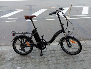 Bicicleta eléctrica plegable