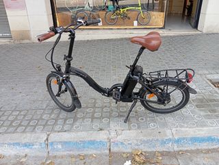 Bicicleta eléctrica plegable