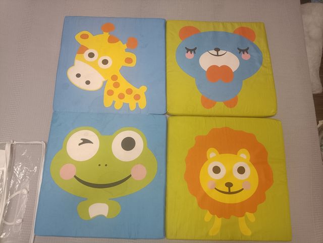 Colchón plegable cuna parque