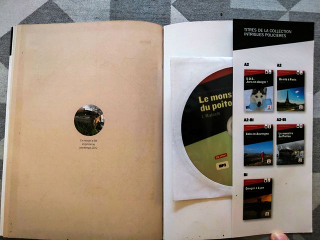 Le monstre du Poitou + CD: Niveau A2-B1