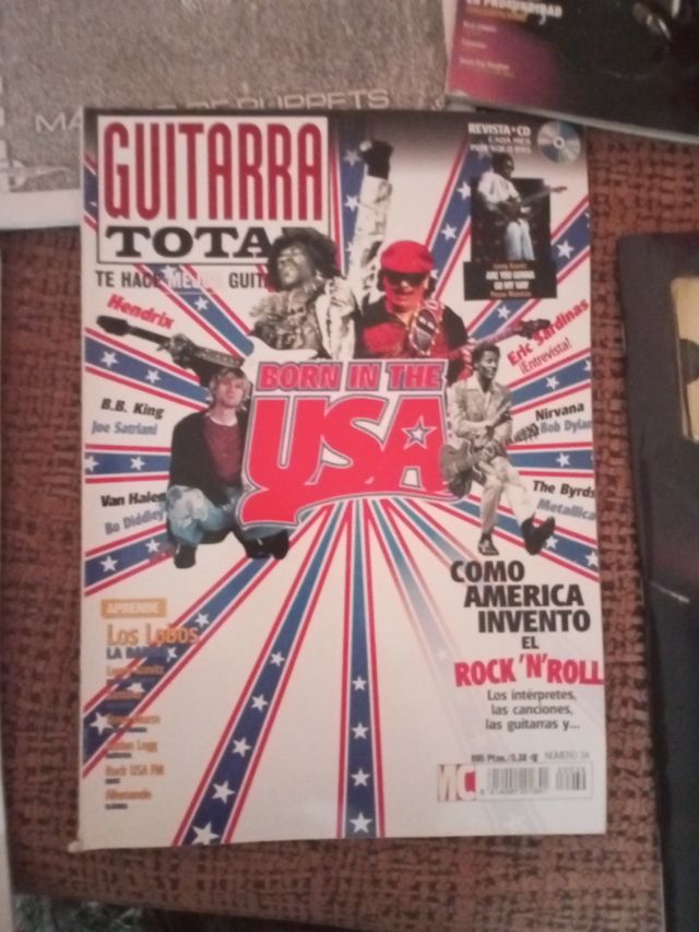 Cuadernos de escalas de guitarra y revis