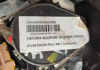 Cinturón volkswagen