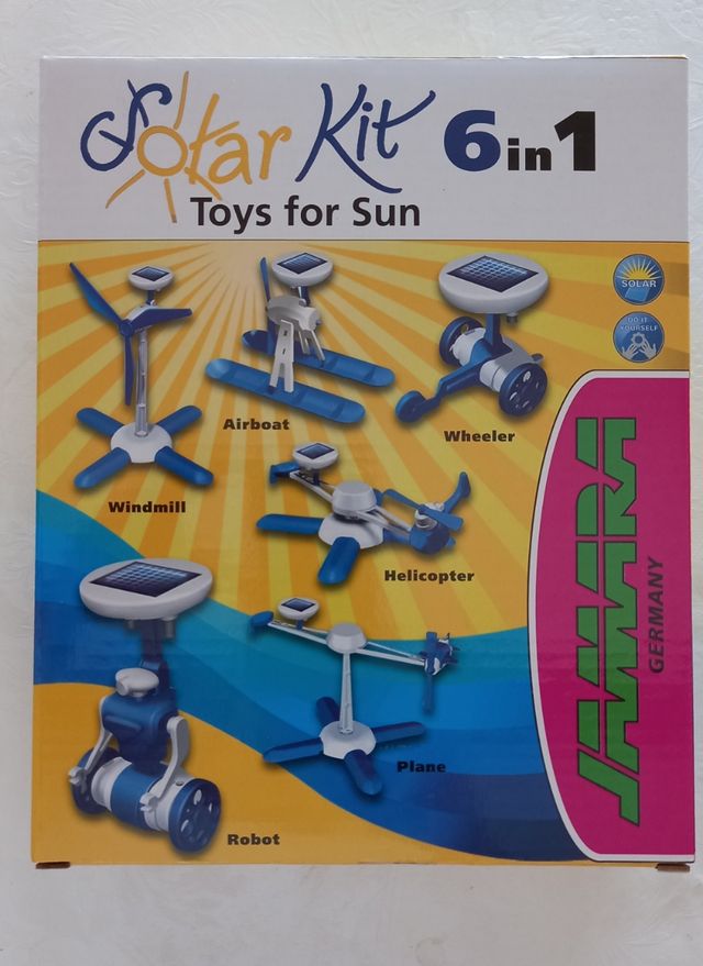Juguete Solar Kit 6 in 1