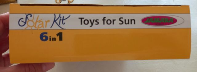 Juguete Solar Kit 6 in 1