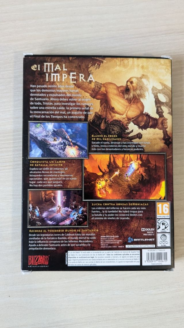 Juego Diablo III para PC