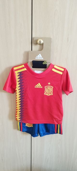 Equipación futbol selección española